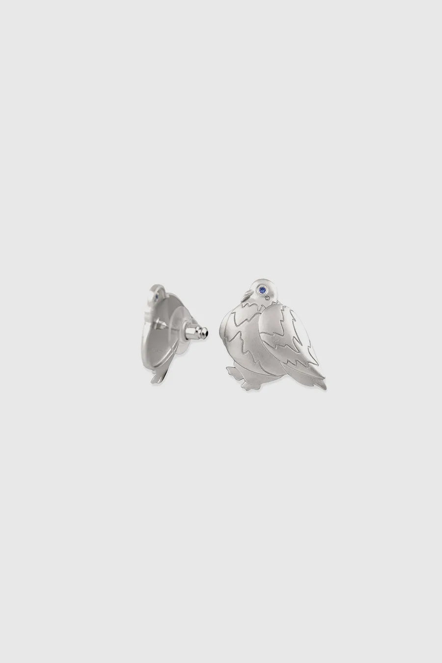 Boucles d'oreilles Pigeon en laiton