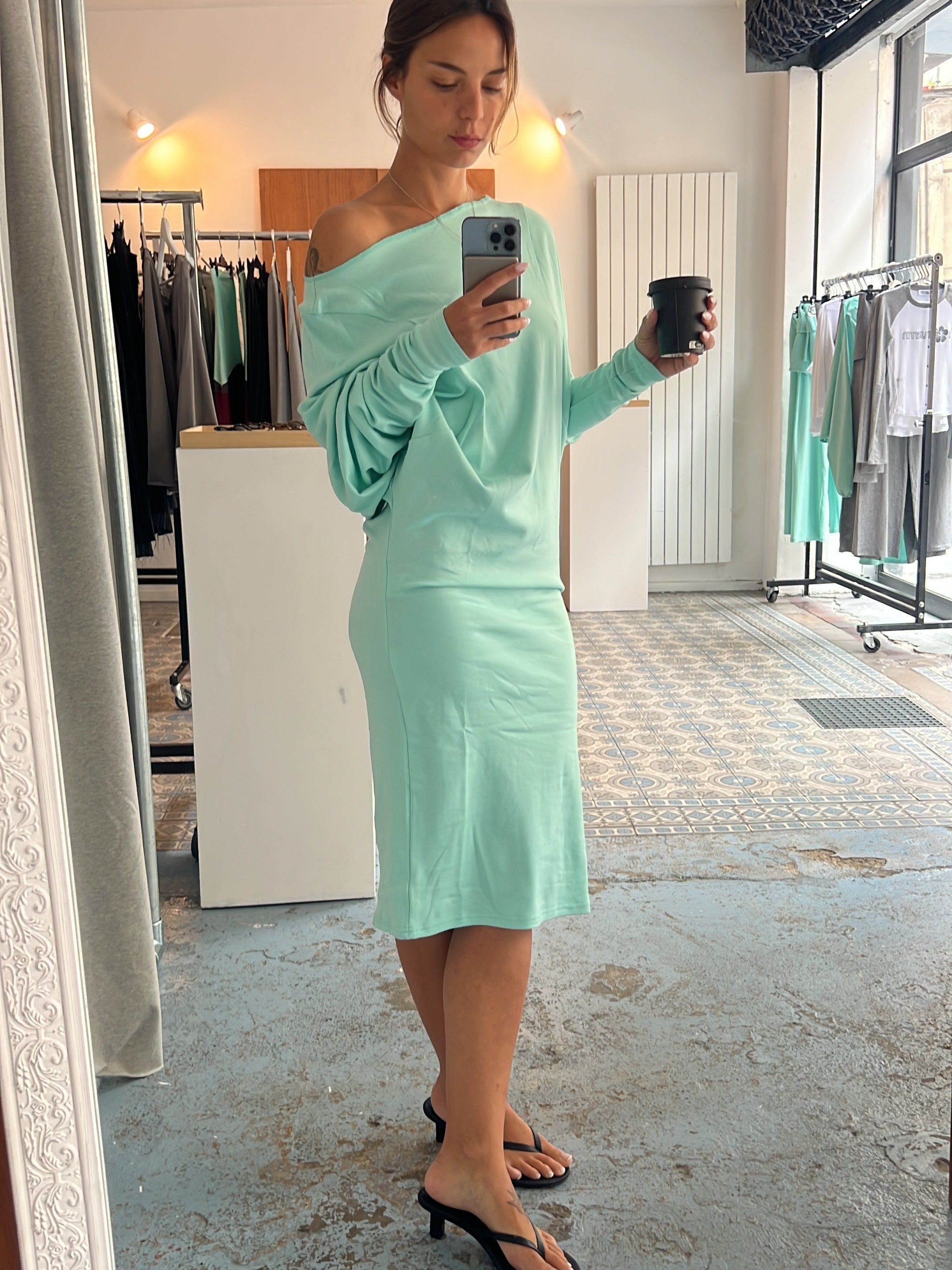 Robe longue bouffante Clémentine