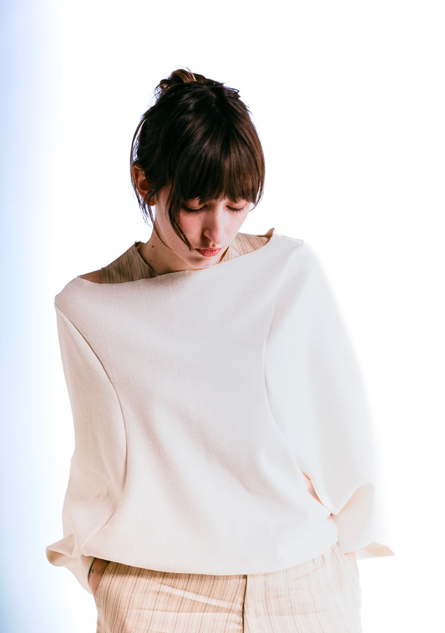 Pull manches bouffantes Noa